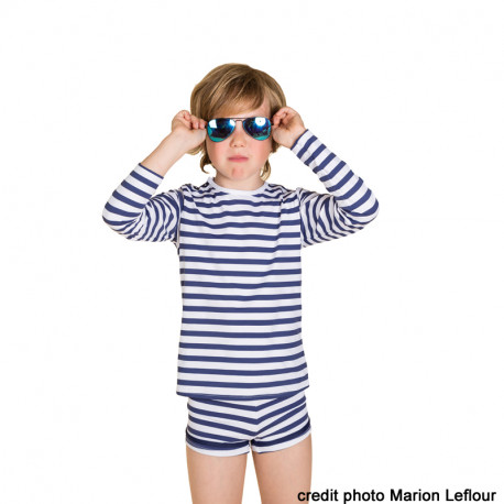 Tee-shirt enfant anti-UV « Pirate » – 2 ans – LES ULTRAVIOLETTES